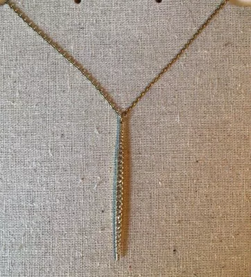 NEW ! Michael Kors Brilliance Matchstick Necklace ! Gold Tone ! Great Buy! • $99.99