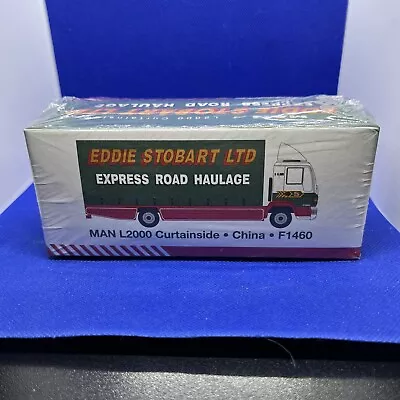 Atlas Editions - Eddie Stobart - Man L2000 Curtainside China F1460 Model - Boxed • $7.45