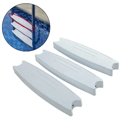 $22 • Buy 3 Swimming Pool Molded Plastic Replacement Ladder Rung Steps