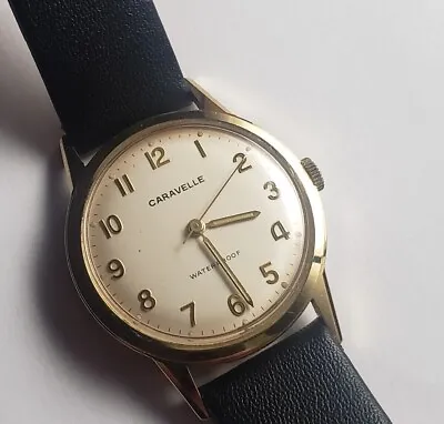 $0.99 • Buy Vintage Caravelle Caliber 11OEC Mechanical Watch