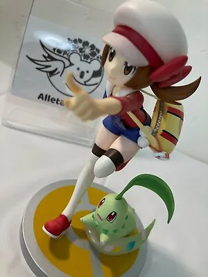 Artfx J Pokemon Lyra Kotone With Chikorita 1/8 Scale Figure Kotobukiya Anime Toy • $324.99