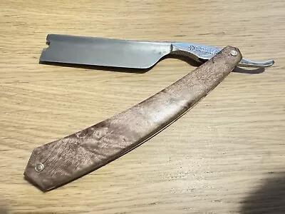 Thiers Issard Oakwing Straight Razor 7/8” Maple Hook Point Carbon Steel Laser • $145