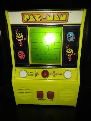 Mini Pac-man Handheld Arcade Game Pacman Machine Vintage Bandai Namco 09521 • $8.10