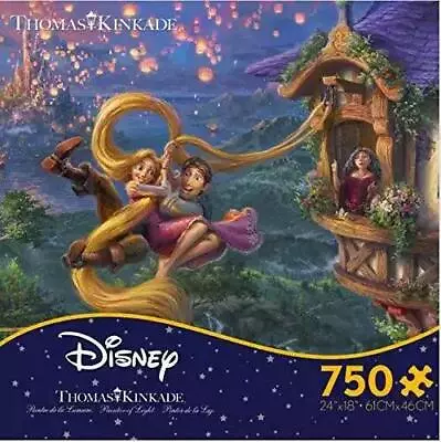 Thomas Kinkade Disney 750pc Puzzle - Tangled • $32.95