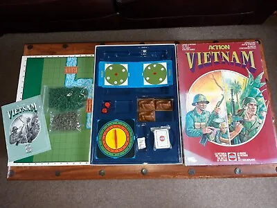 ACTION VIETNAM ESCI A-Toys Miniatures Board Game Vietnam Wargame 1983 - RARE • £26.99