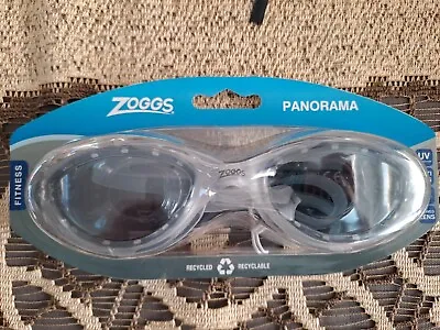 Zoggs Adults Panorama Smoke Tinted Lenses Goggles With UV Protection • £7.99
