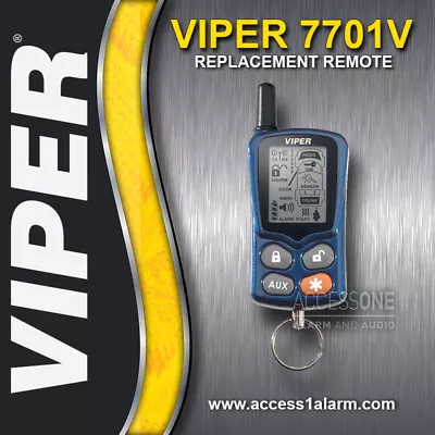 Viper 7701V Responder 2-way SST LCD Remote Control For The Viper 4301V System • $140.99