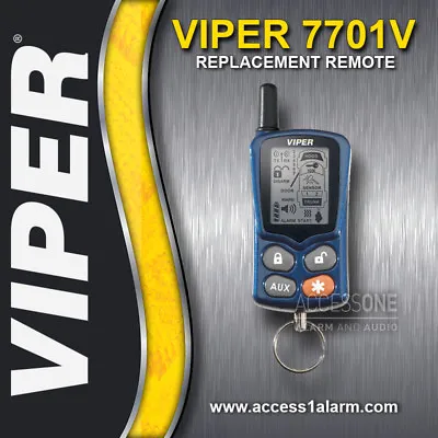 Viper 7701V SST Responder 2-way LCD Remote Control For 5500 /4301V & 5900 /5301V • $140.99