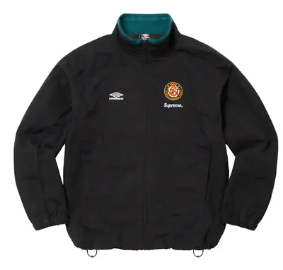 Supreme X Umbro Cotton Ripstop Track Jacket Black Size Medium FW23 Soccer London • $405
