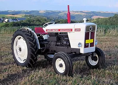 £6.99 • Buy David Brown 1200 Selectamatic Operators Manual PDF CD