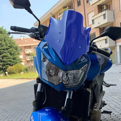 Blue Windshield Wind Deflector Windscreen For Kawasaki Z1000 07 08 2007 2008 • $20.95