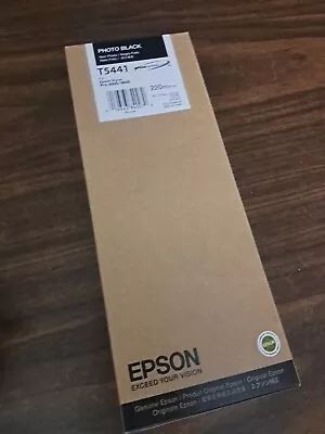 Genuine Epson T5441 Photo Black Ink For Stylus Pro 4000 9600 OEM • $60