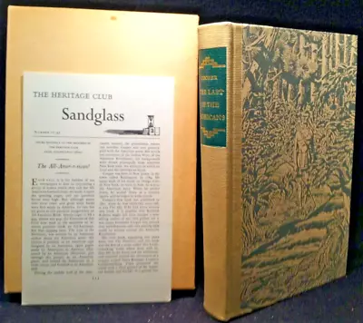 Last Of The Mohicans By James Cooper (Heritage Press Slipcase Sandglass 1932) • $20