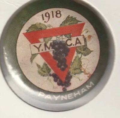 Australian- YMCA 1918 Payneham Vic Tinny Badge 33mms- VG • $5.50