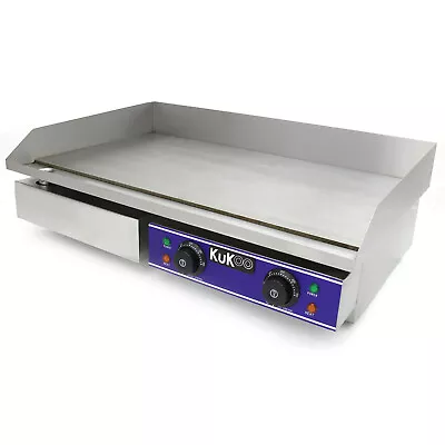 £199.99 • Buy Commercial Electric Griddle Countertop Kitchen Hotplate BBQ Stainless Steel 73cm