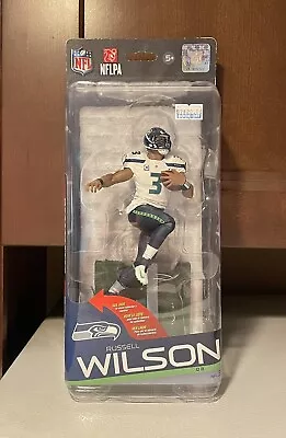 NFL McFarlane Series 35 Russell Wilson Super Bowl Logo Chase Figure #/500 New • $99.99