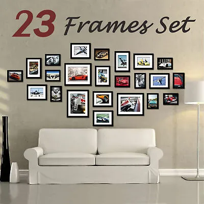 23 Photo Frame Large Family Multi Collage Aperture Wedding Picture Wall Hanging • £10.99