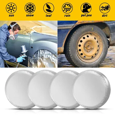 Waterproof Tire Wheel 4PCS Covers & Tyre Trailer RV Camper Sun Protector 30-32  • $18.99