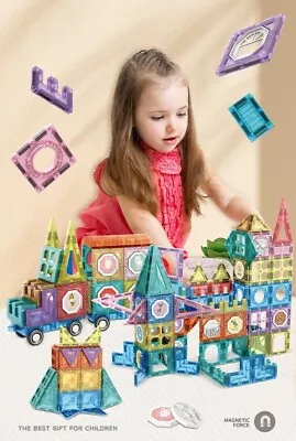 Magnetic Tiles 3D Magnetic Blocks Educational Toys 36 PCS For Kids Age 3+ • $26.50