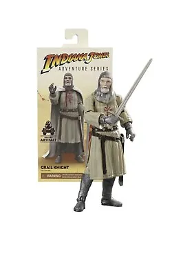 Indiana Jones Adventure Series Last Crusade Grail Knight Action Figure 2023 • $99