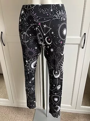 Killstar Galaxy Lounge Leggings Sun/moon/stars Size S BNWT • £19.99