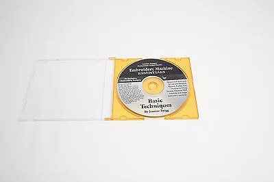 Embroidery Machine Essentials: Embroidery Machine Essentials CD ROM Twigg • $10.49