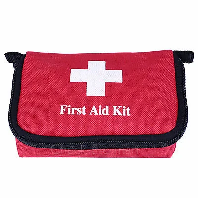 2 Travel First Aid Kit Bag Home Small Emergency Medical Survival BOB • $8.99