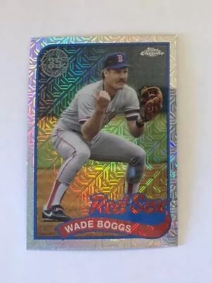 Wade Boggs 2024 Topps Silver Pack Retro Refractor #T89C-36 Boston Red Sox HOF • $1.50