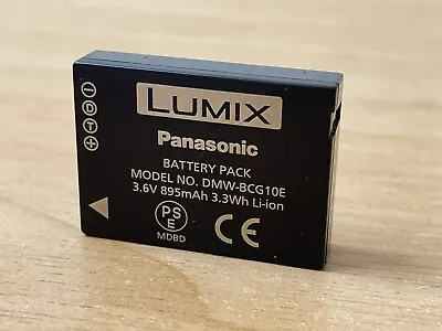 Panasonic DMW-BCG10E Digital Camera Li-ion Battery Pack Genuine • £24.99