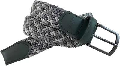 Greg Norman Mens Braided Multi Colored Stretch Golf Belt • $34.99