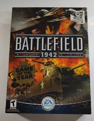 Vintage Battlefield 1942 (2002) EA Games 2- Disc Set  • $40