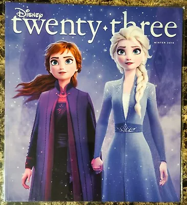 NEW D23 Disney Twenty-Three Magazine Winter 2019 Frozen 2 / Star Wars Rise • $10.99