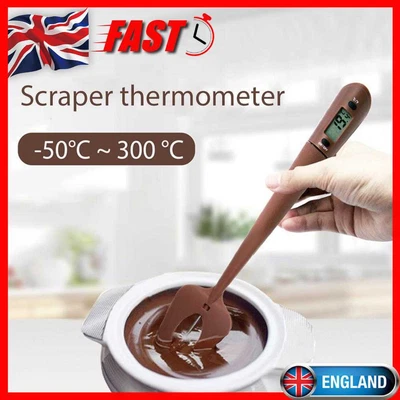£11.39 • Buy Spatula Thermometer Cooking Candy Chocolate Water Food Temperature Sensor Meter