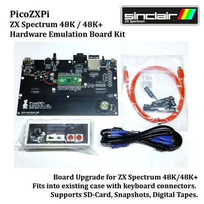 ZX Spectrum 48K 48K+ Plus PicoZXPi Hardware Emulation Board Kit Upgrade #2 • £67