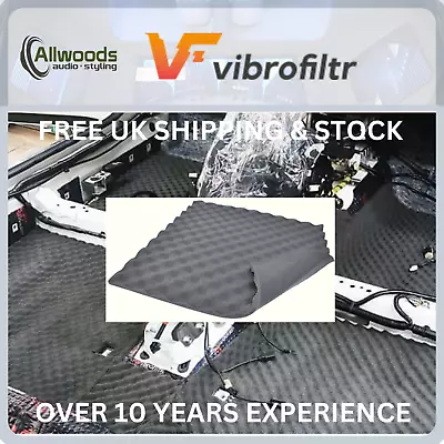 £299.99 • Buy Car Audio Auto Camper Van Acoustic Egg Foam Sound Proofing Damping Mat Sheet