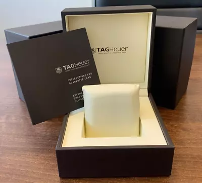 Genuine Tag Heuer 2012 Watch Box Set W/ Instructions- No Guarantee Card Mp335 • £175