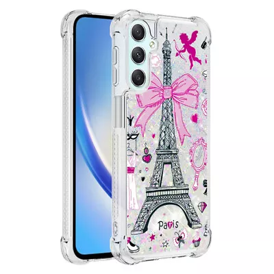 Case For Samsung Galaxy A14 A34 A12 A13 23 Bling Quicksand Shockproof Soft Cover • £1.56