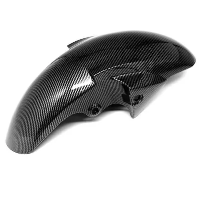 Carbon Fiber Front Tire Fender Mud Guard Hugger Cowl For YAMAHA YZF R6 2003 2004 • $105.33