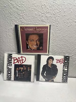 Michael Jackson - Cd Bundle Of 3 • $120
