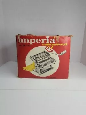 Vintage Imperia Pasta Maker Machine Model SP 150 Made In Italy  • $24.95