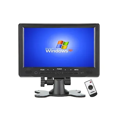 US Stk 7 Portable Small HDMI LCD Monitor W/Speaker 4 PC/TV/Security System VGA  • $45.80