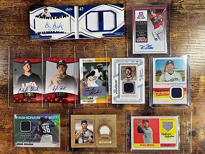 Lot Of 20 Autograph / Relic Baseball Cards Jersey RPA Numbered RC Auto SSP Patch • $9.50