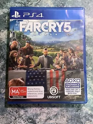 Far Cry 5 PlayStation 4 Ps4 Game • $12.95