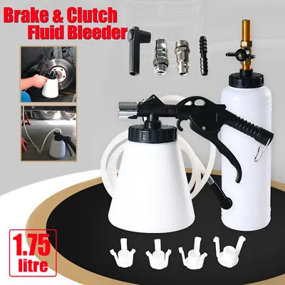 $23.49 • Buy Car Manual Brake Clutch Bleeding System Vacuum Tool Hand Pump Fluid Bleeder Kit