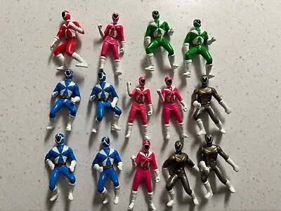 Vintage Power Rangers Figures Lightspeed Rescue 2000 McDonald's Set Of 14 4” • $15