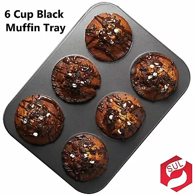 £10.99 • Buy Muffin Pan 12&6 Cup Cupcake Tin Non-Stick Bake Ware Bar Baking Pan & Muffin Pans