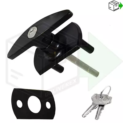 £12.29 • Buy 'Garage Door T Bar Lock Handle' Garage Door Spares Henderson, Merlin, King, L/B