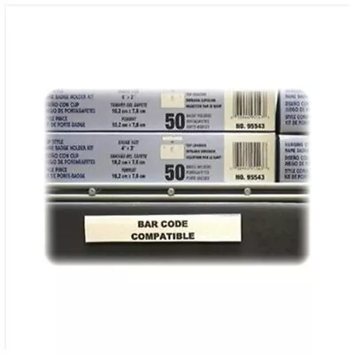 C-line Hol-dex Magnetic Shelf/bin Label Holders - Plastic - 10 / Box - Clear • $19.19