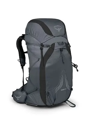 Osprey EXOS 58L Men's Hiking Backpack Size S/M Tungsten Grey • $189