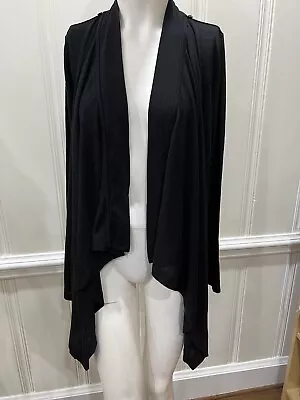 Motherhood Maternity Black Long Cardigan NWT NEW Size S Nursing • $14.99